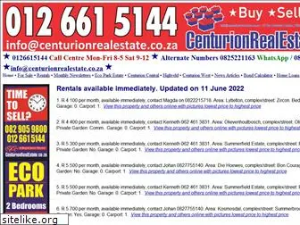 centurionrealestate.co.za