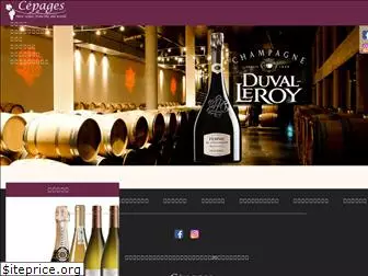 cepages-wines.com