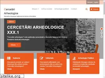 cercetari-arheologice.ro