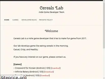 cerealslab.com