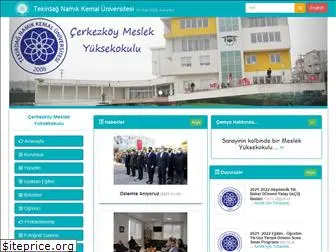 cerkezkoymyo.nku.edu.tr