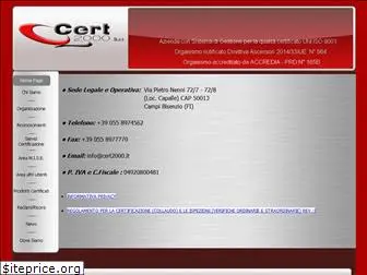 cert2000.it