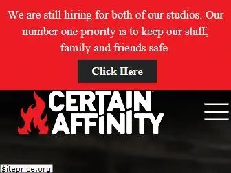 certainaffinity.com