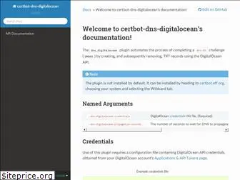 certbot-dns-digitalocean.readthedocs.io