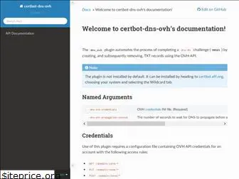 certbot-dns-ovh.readthedocs.io