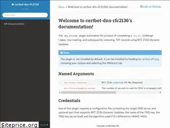 certbot-dns-rfc2136.readthedocs.io