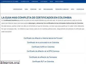 certificadocolombia.co
