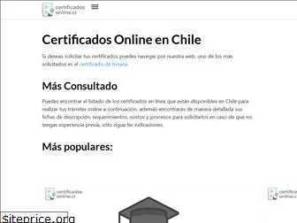 certificadosonline.cl