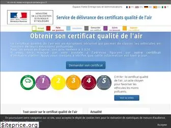 certificat-air.gouv.fr