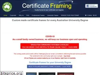 certificateframing.com.au