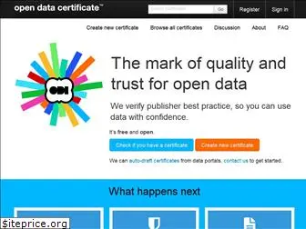 certificates.theodi.org