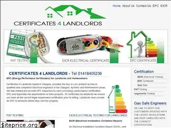 certificates4landlords.com