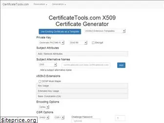 certificatetools.com