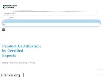 certification-company.com