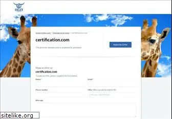 certification.com