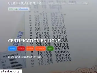 certification.fr