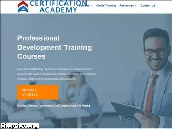 certificationacademy.com