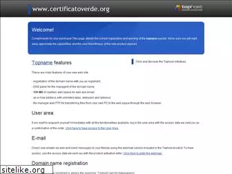 certificatoverde.org