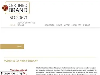 certified-brand.com
