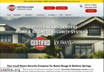 certifiedalarms.com