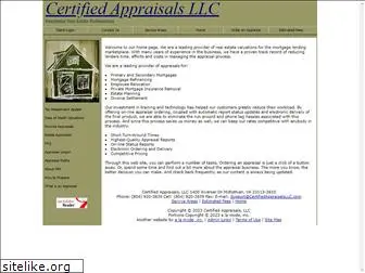 certifiedappraisalsllc.com
