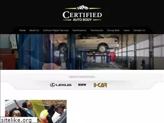 certifiedautobody.com