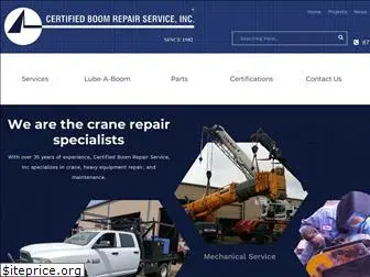 certifiedboomrepair.com