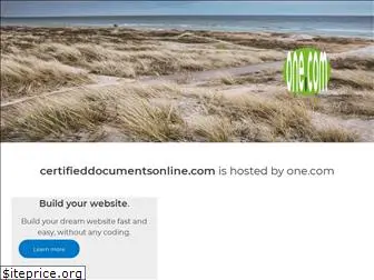 certifieddocumentsonline.com