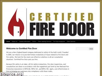 certifiedfiredoor.com