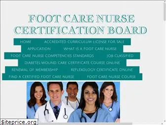 certifiedfootcarenurse.com