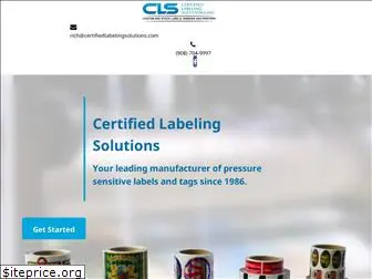 certifiedlabelingsolutions.com