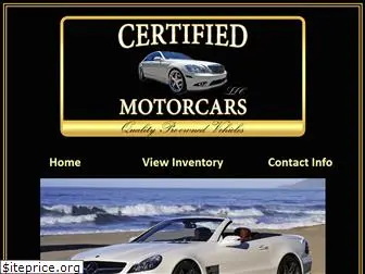 certifiedmotorcars.com