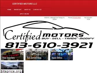 certifiedmotorsllc.com