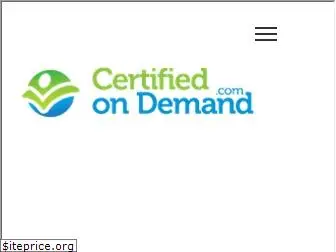 certifiedondemand.com