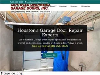 certifiedoverheadgaragedoors.com