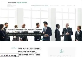 certifiedprofessionalresumewriters.com