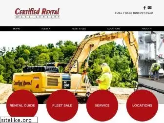 certifiedrental.com