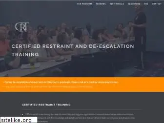 certifiedrestraint.com