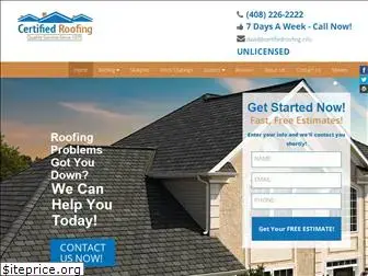 certifiedroofing.info