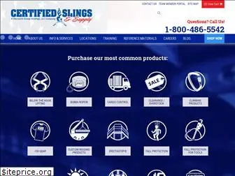 certifiedslings.com