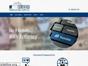 certifiedtranslationservices.com