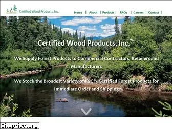 certifiedwoodproducts.net