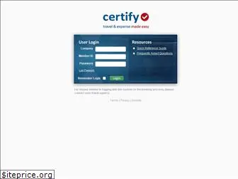 certifytravel.com