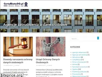 www.certyfikatydo.pl