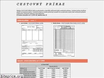 cestovnyprikaz.sk