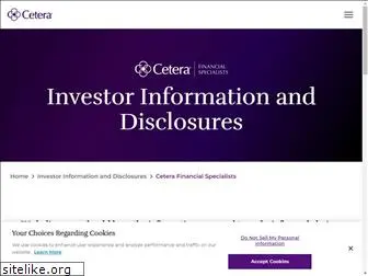 ceterafinancialspecialists.com