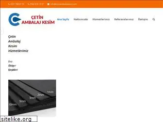 cetinambalajkesim.com