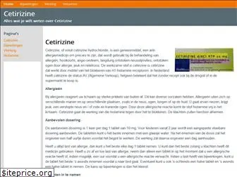 cetirizine.nl