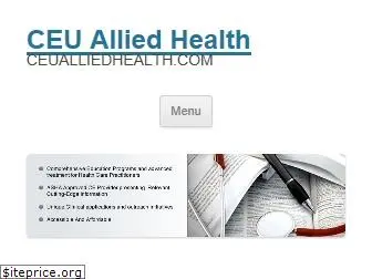 ceualliedhealth.com