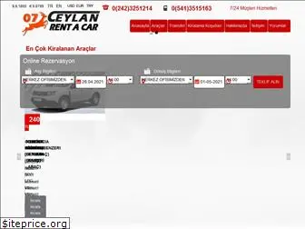 ceylanrentacar.com